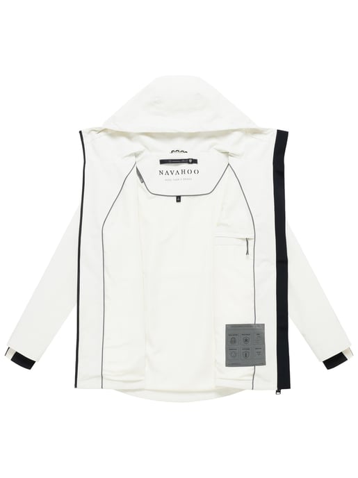 Chaqueta de entretiempo para mujer Navahoo Blumentanz con capucha - Image 4