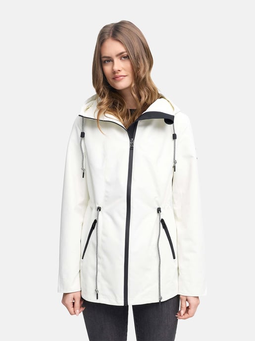 Chaqueta de entretiempo para mujer Navahoo Blumentanz con capucha - Image 5