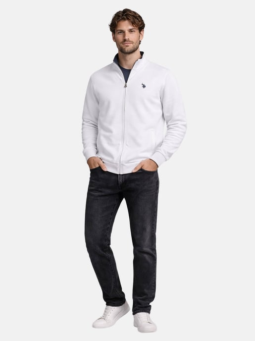Chaqueta sudadera para hombre U.S. Polo Assn. con cuello alto - Image 4