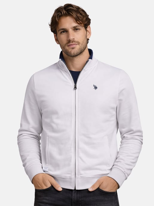 Chaqueta sudadera para hombre U.S. Polo Assn. con cuello alto - Image 5