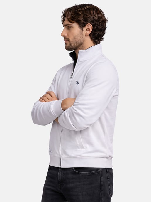 Chaqueta sudadera para hombre U.S. Polo Assn. con cuello alto - Image 6