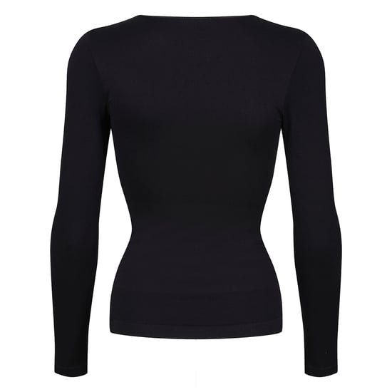 Camiseta Cruzada Esenciales para Damas Ajuste Escultural de Stretch Reciclado - Image 2