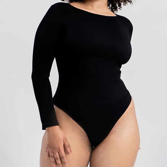 Mujeres Esenciales Body de Manga Larga Esculpe Ajuste Recycled Stretch - Image 5