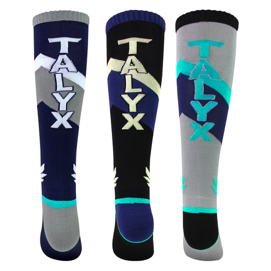 Paquete de 3 pares de calcetines de esquí para hombres, acolchados, térmicos y absorbentes de humedad, calcetines para deportes de invierno - Image 3