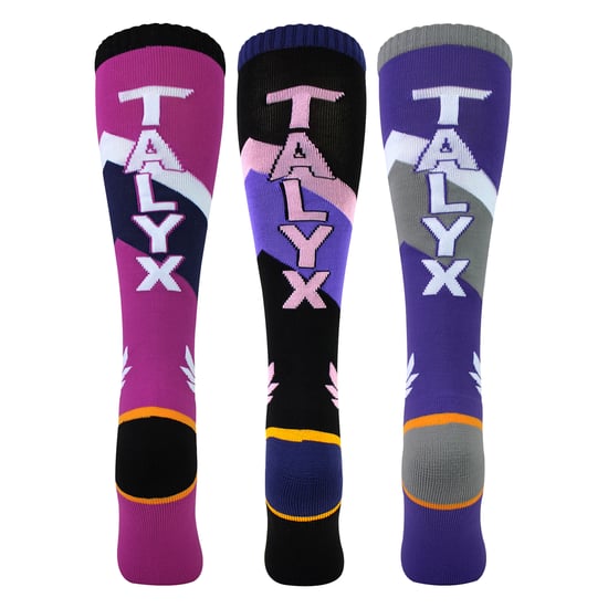 Paquete de 3 pares de calcetines de esquí para mujeres, acolchados, térmicos y que absorben la humedad, calcetines para deportes de invierno. - Image 3