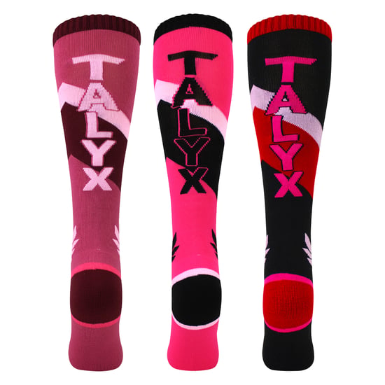 Paquete de 3 Calcetines de Esquí para Niñas con Almohadilla Térmica y Absorción de Humedad para Deportes de Invierno - Image 3