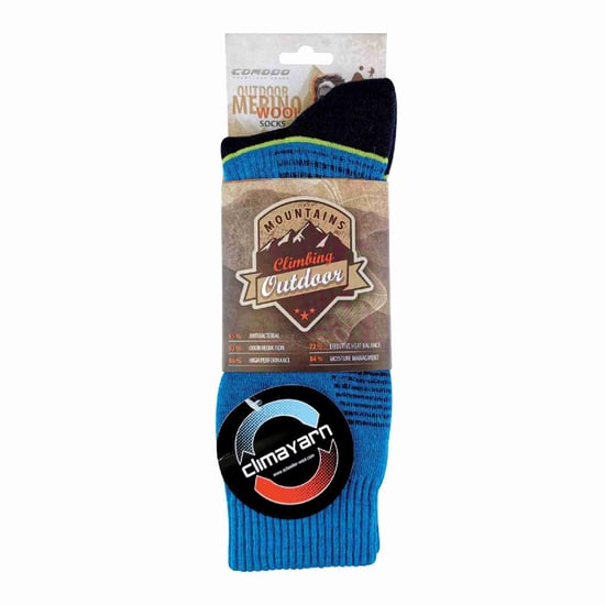 1 Paquete de Calcetines de Senderismo de Lana Merino Livianos Climacontrol para Verano - Image 2