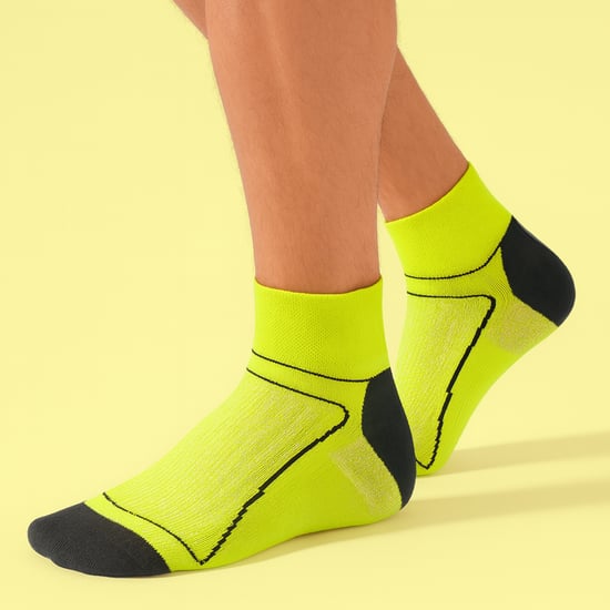 1 Paquete de Calcetines de Ciclismo de Bajo Corte Alta Visibilidad Neón - Image 3