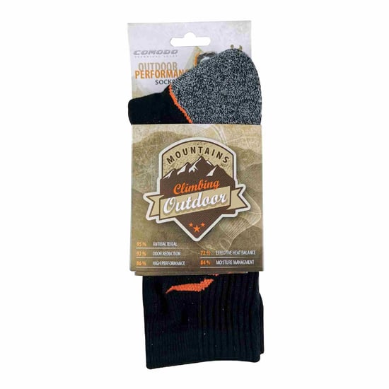 Calcetines de senderismo de bambú antiampollas para verano - 1 paquete - Image 2