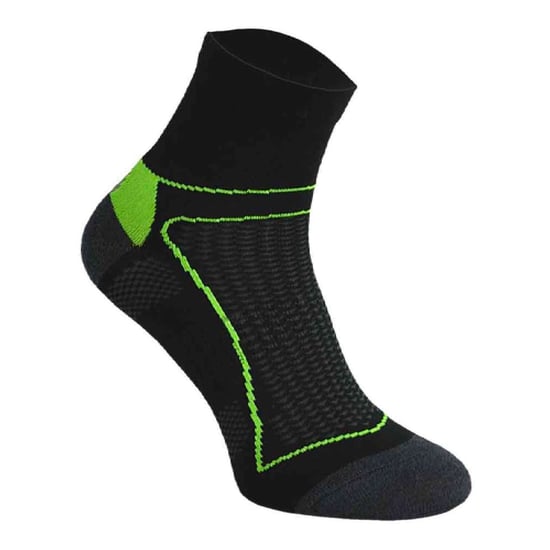 1 Paquete de Calcetines de Ciclismo de Bajo Corte Neón de Alta Visibilidad - Image 1