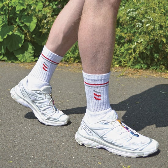 12 Pares de Calcetines Deportivos de Algodón para Hombre con Rayas Retro en Blanco y Negro - Image 4