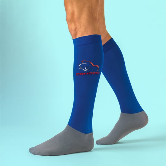 Pack de 1 par de calcetines de microfibra hasta la rodilla para montar a caballo para mujeres - Image 3