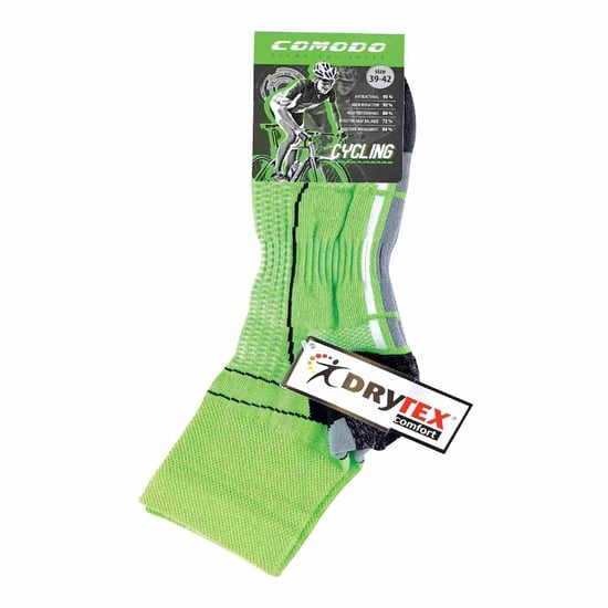 1 Paquete de Calcetines de Ciclismo Cortos de Bajo Corte en Neón de Alta Visibilidad - Image 2