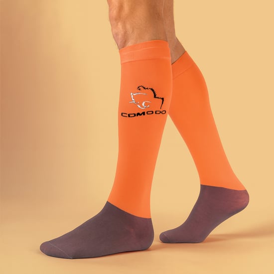 1 Paquete de Calcetines Ecuestres de Microfibra para Dama hasta la Rodilla - Image 3