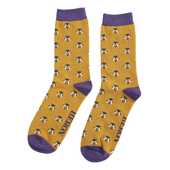 1 Paquete de Calcetines de Bambú para Hombre con Patrón de Animales Novelty - Image 4