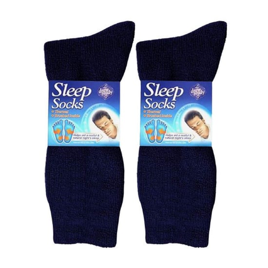Paquete de 2 calcetines térmicos para dormir de hombre para invierno - Image 2