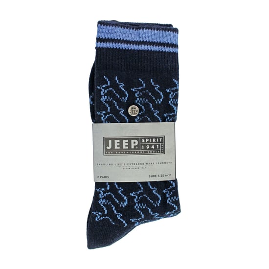 Paquete de 2 calcetines de vestir de algodón con ribete para hombres | Calcetines de punto cuadrado de peso medio - Image 2