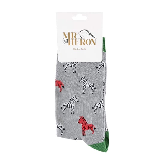 1 Paquete de Calcetines de Bambú para Hombre con Patrón de Animales Divertido - Image 2