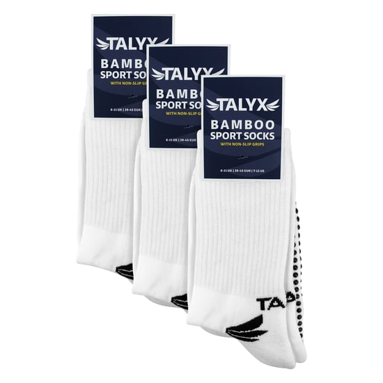 Paquete de 3 Calcetines de Bambú para Hombre con Sujeción | Calcetines Suaves Antideslizantes con Talón y Punta Reforzados - Image 2