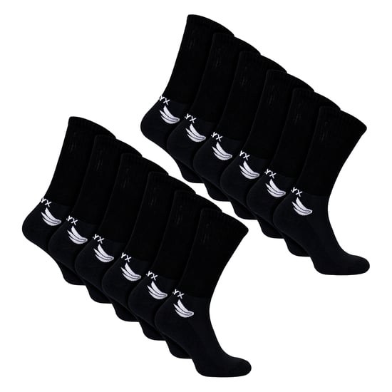 Paquete de 12 calcetines deportivos de bambú para hombre | Calcetines transpirables con talón y puntera reforzados - Image 1