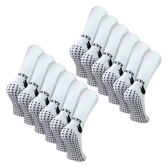 Paquete de 12 Calcetines para Hombre de Bambú con Agarre | Calcetines Suaves Antideslizantes con Talón y Punta Reforzados - Image 1