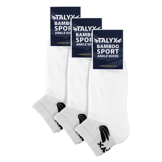 Paquete de 3 calcetines de bambú para hombre | Calcetines suaves y transpirables con talón y punta reforzados - Image 2