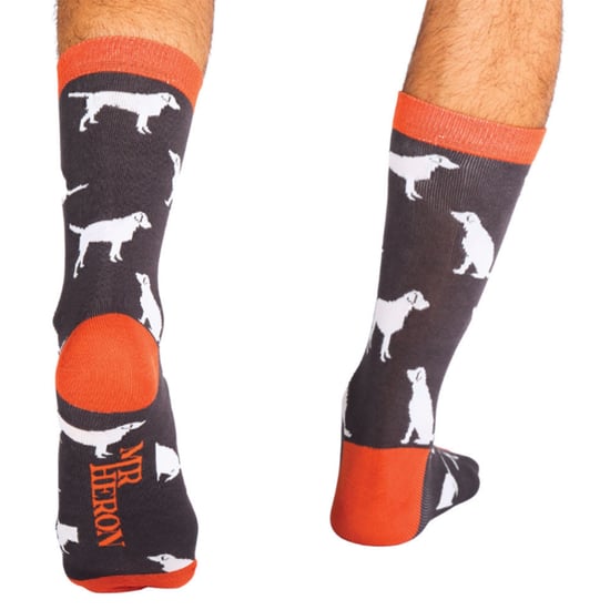 1 Paquete de Calcetines de Bambú para Hombre con Diseño de Perro - Image 4