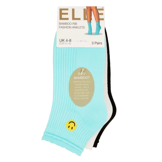 Paquete de 3 pares de calcetas para mujer con canalé y fruncido - Ajuste suave y elegante para el día a día - Image 2