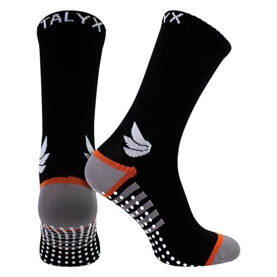 Calcetines deportivos de compresión para hombres con agarre | Calcetines antideslizantes con talón y punta reforzados - Image 3