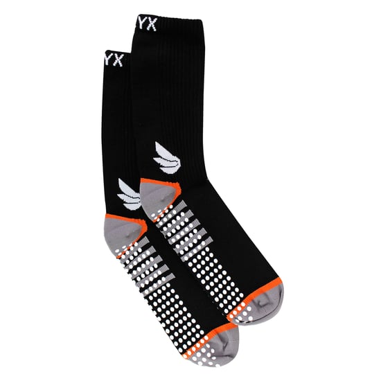 Calcetines deportivos de compresión para hombres con agarre | Calcetines antideslizantes con talón y punta reforzados - Image 4