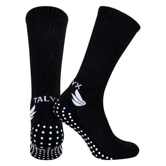 Paquete de 6 calcetines de bambú para hombre con agarre | Calcetines suaves antideslizantes con talón y puntera reforzados - Image 3