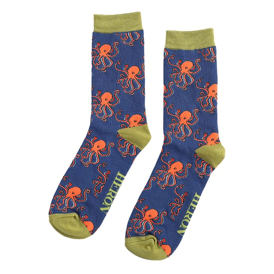 1 Paquete de Calcetines de Bambú para Hombre con Patrón de Animales Novelty - Image 4