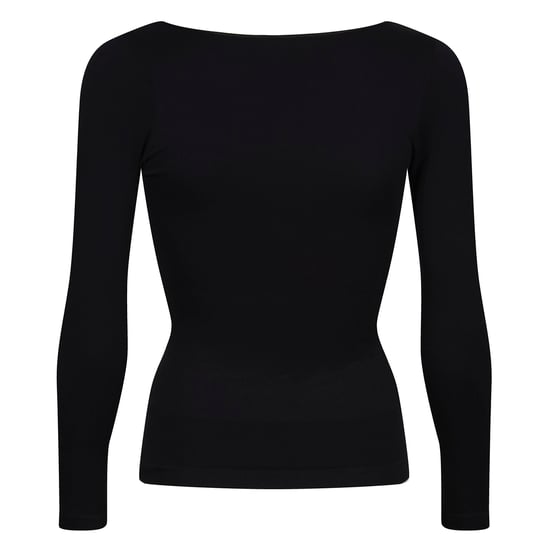 Top de Manga Larga Esenciales para Damas con Ajuste Escultor de Stretch Reciclado para Uso Diario - Image 2