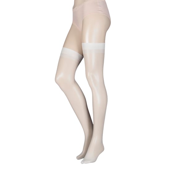 1 Par de Medias para Dama 15 Denier 100% Nylon - Transparente Suave para Uso Diario - Image 3