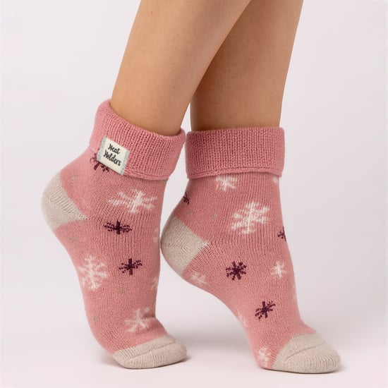 Calcetas Acogedoras con Puño Doblado | Calcetines de Invierno Cálidos para Mujeres - Image 3