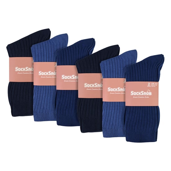 Paquete de 12 pares de calcetines suaves y transpirables 100% algodón para mujeres - Image 2