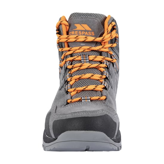 Trespass Mens Caelan Suede Walking Boots (Grey) - Image 6