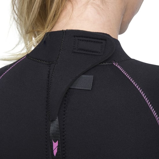 Trespass Womens/Ladies Aquaria Full Length 5mm Wetsuit (Black) - Image 4