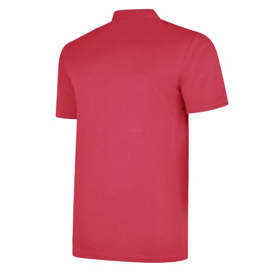 Umbro Boys Essential Polo Shirt (New Claret/White) - Image 2