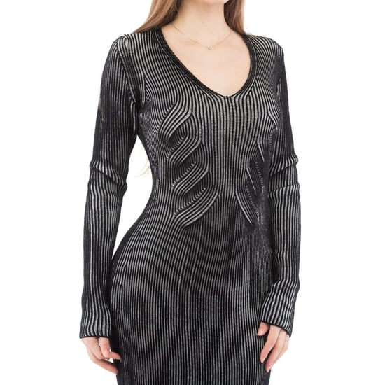 Vestido Casual de Lana Multicolor Moschino - Image 2