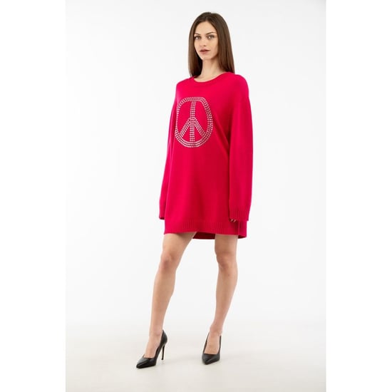 Vestido Casual de Lana Fucsia Moschino - Image 1