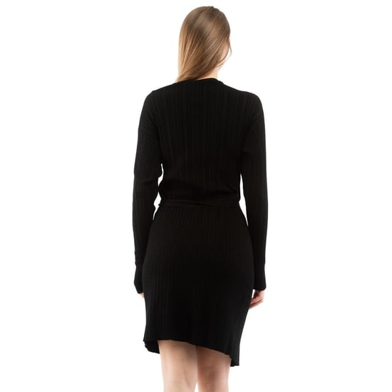 Vestido Casual de Viscosa Negro Moschino - Image 2