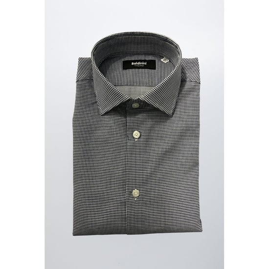 Camisa de Hombre Baldinini Trend Azul de Algodón - Image 1