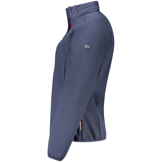 Chaqueta de mujer azul de poliéster Noruega 1963 - Image 3