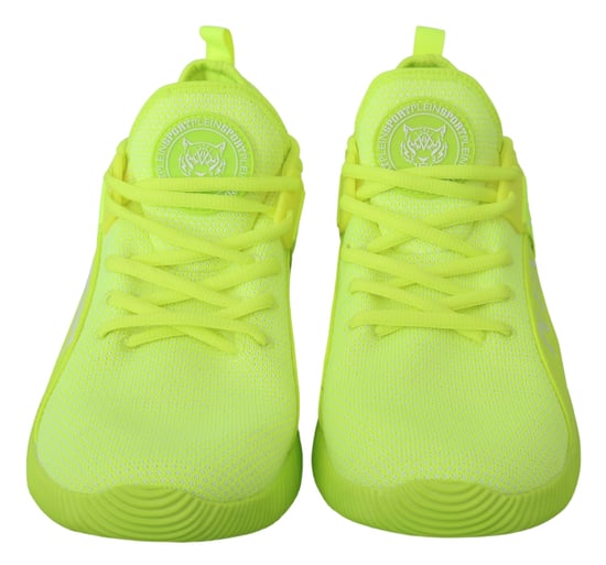 Philipp Plein Zapatillas Altas CARTER Logo Verdes - Image 2