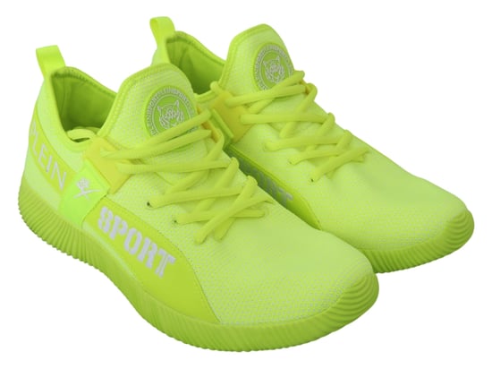 Philipp Plein Zapatillas Altas CARTER Logo Verdes - Image 3