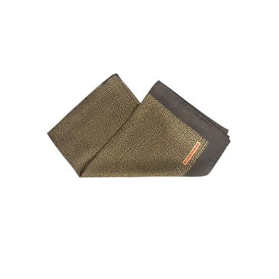 Bufanda de Seda Gris para Mujer Borbonese - Image 3