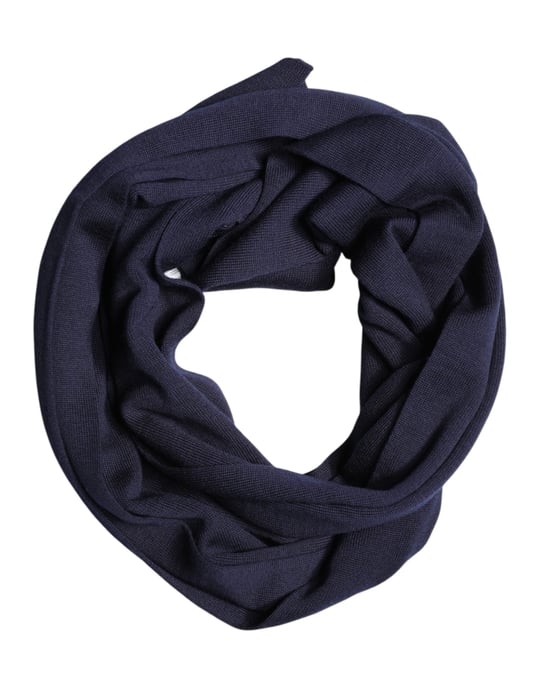 Bufanda de Cuello de Lana Azul DG Loves London de Dolce & Gabbana - Image 5