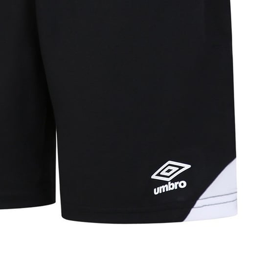 Umbro Childrens/Kids Total Training Shorts (Black/White) - Image 3