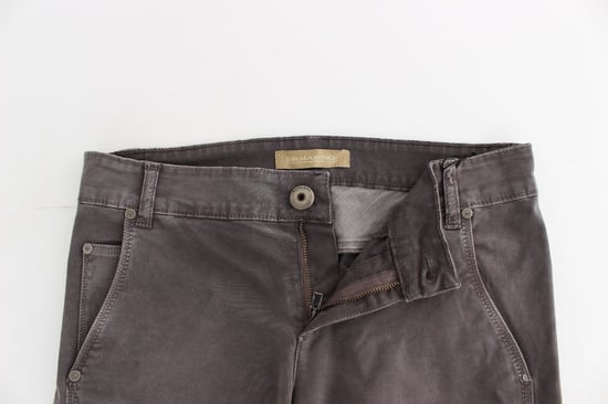 Pantalones de mezclilla ajustados grises Ermanno Scervino - Image 5